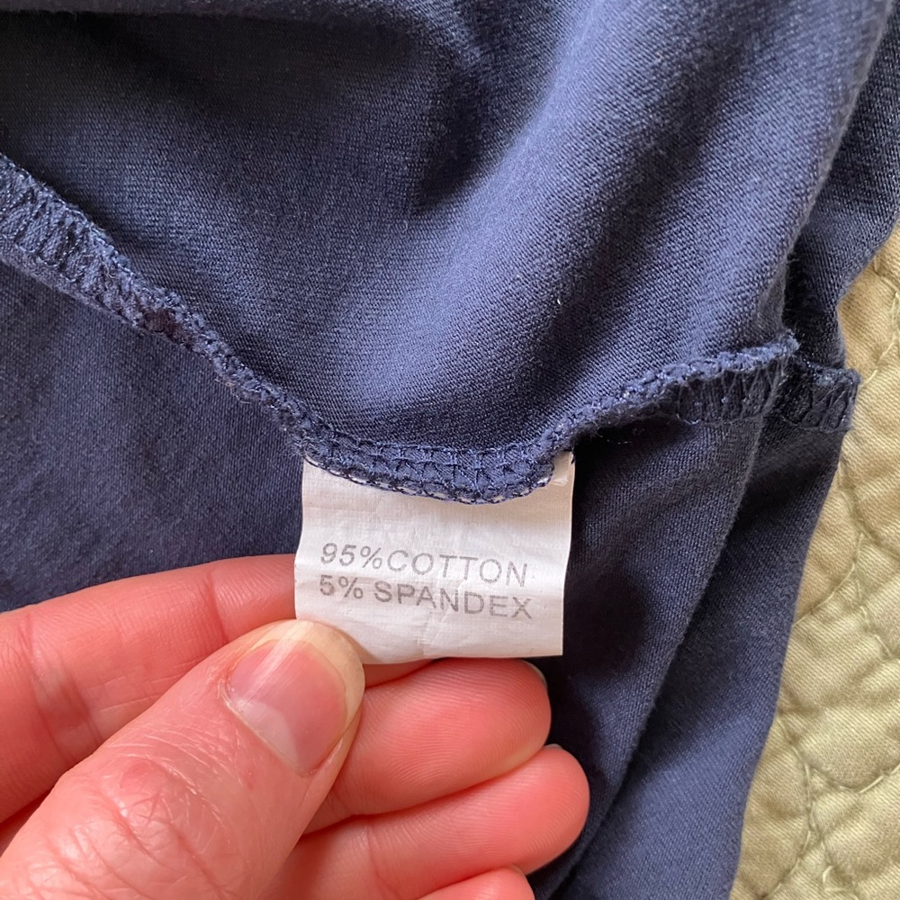 🎉 3/$15 Navy Blue High Low Maxi Dress M - Picture 7 of 10